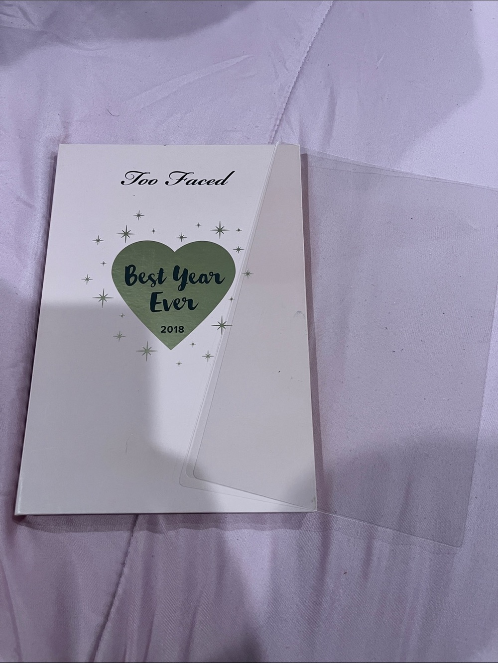 💕LIKE NEW TOO FACED BEST YEAR EVER EYESHADOW PALETTE💕